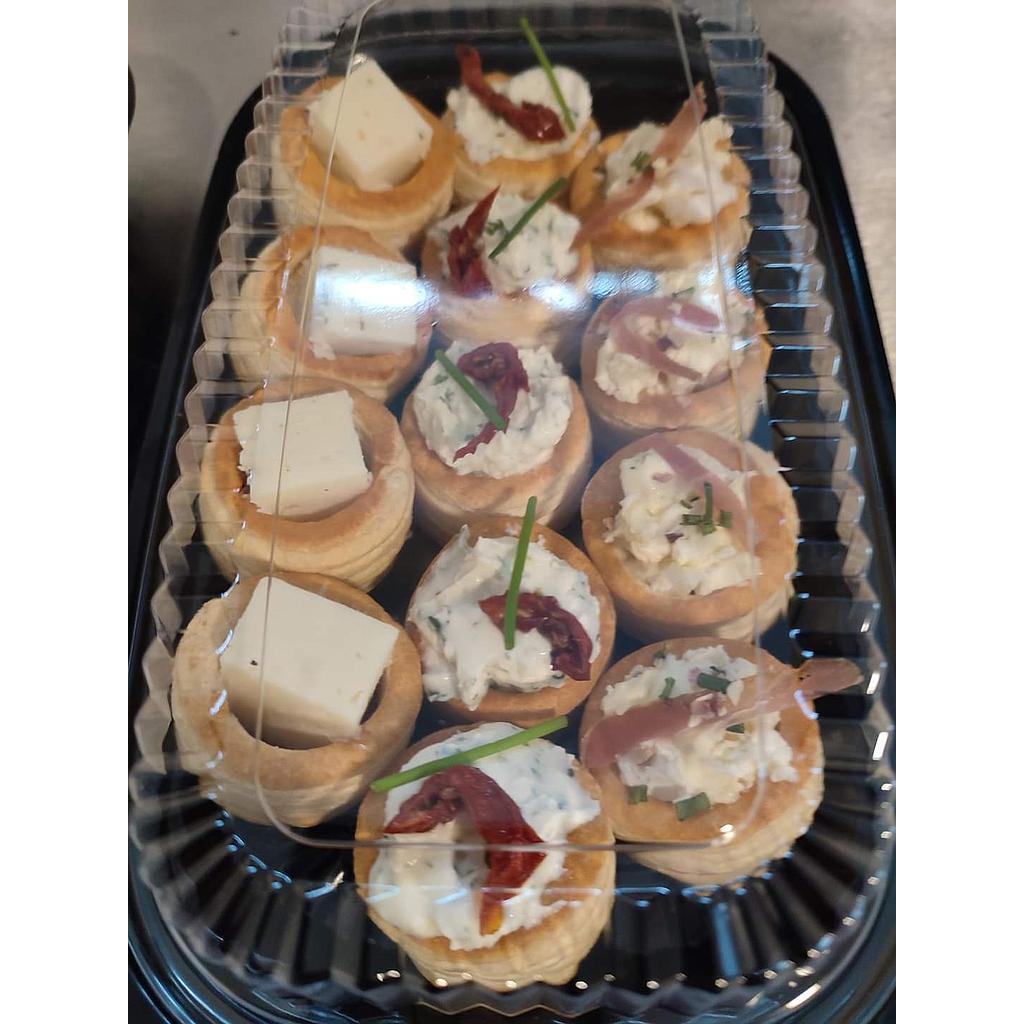 Plateau mini bouchée apéritives (au four) 12pc