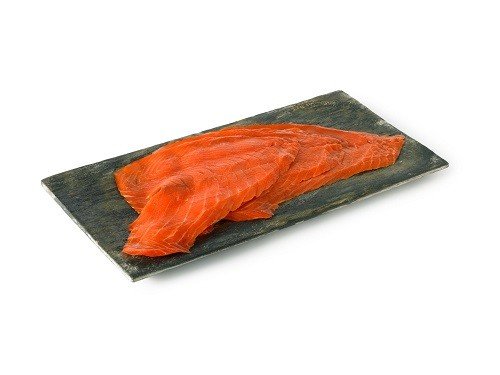 Plaquette de saumon fumé sauvage Alaska 120 gr